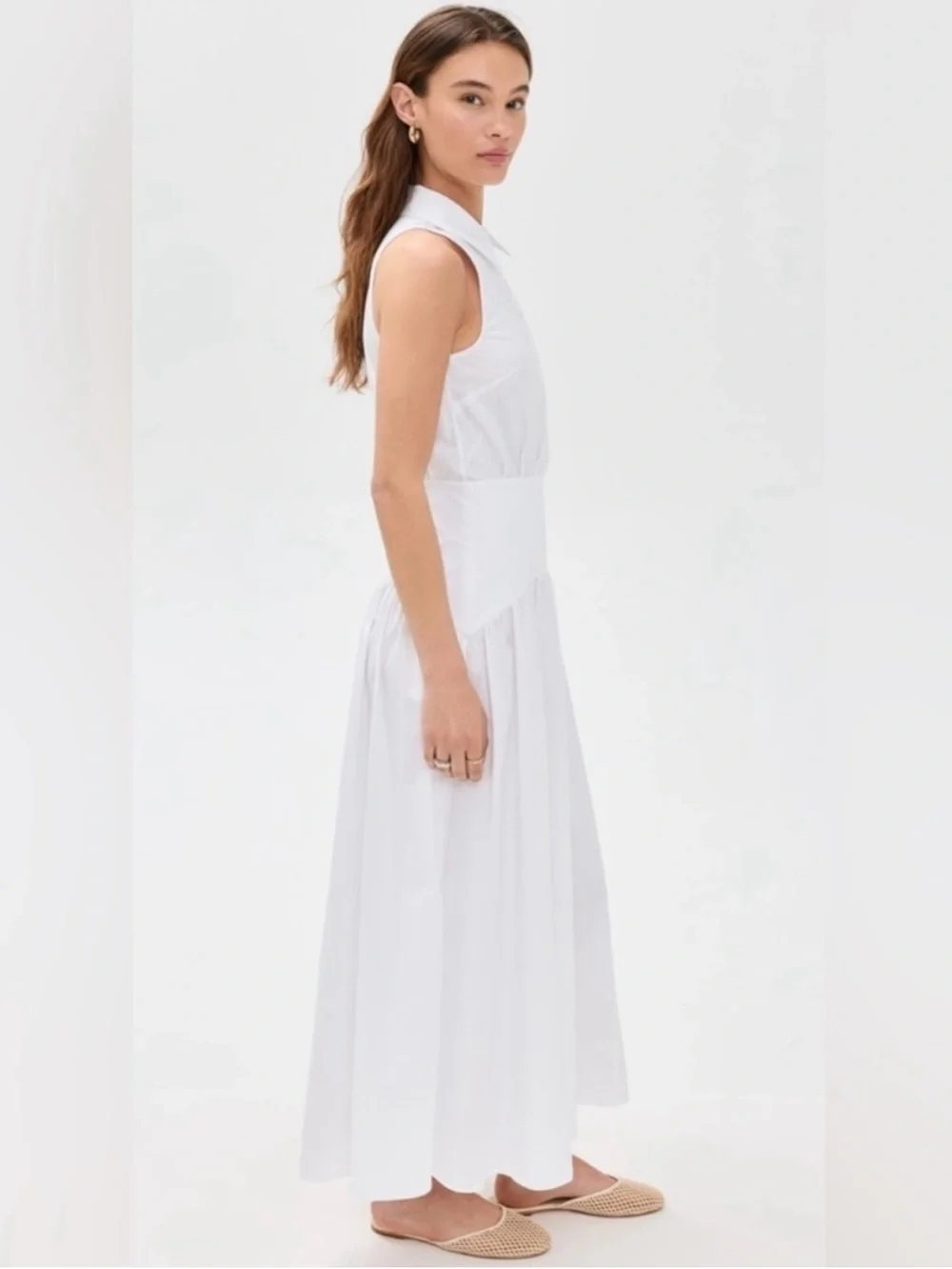 Staud Romy Dress in white - Picture 7 of 7